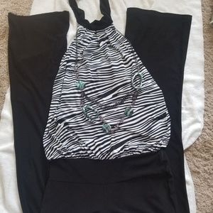 NWT halter Jumpsuit